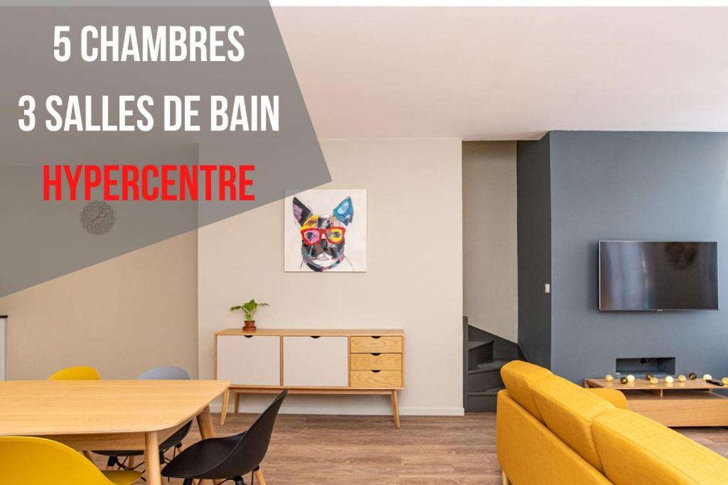 Le Duplex - T6 Coeur De Apartment *